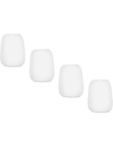 SHURE RK514WS Accessoires - 4 bonnettes blanches MX202W-A