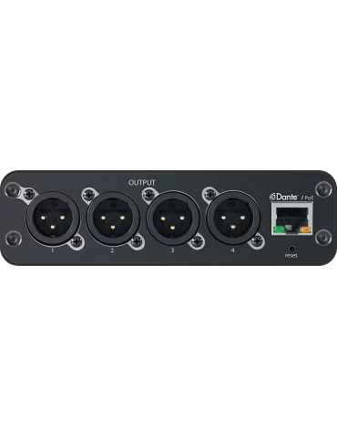  SHURE ANI4OUT-XLR ANI INTERFACES - Dante 4 output network interface - XLR|MusicGoodDeal 
