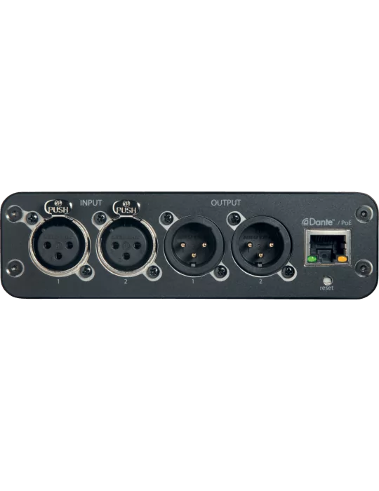  SHURE ANI22-XLR ANI INTERFACES - Dante 2in/2out XLR Audio Interface|MusicGoodDeal 