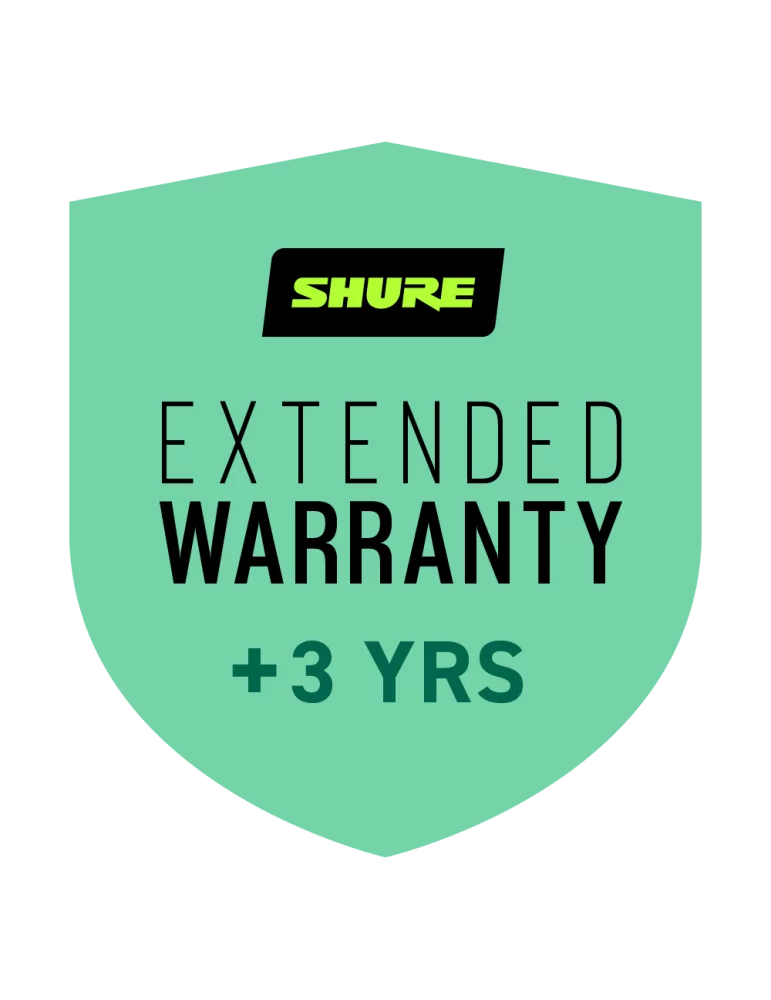 SHURE IMXRK80-EXTWR-3YR | MusicGoodDeal