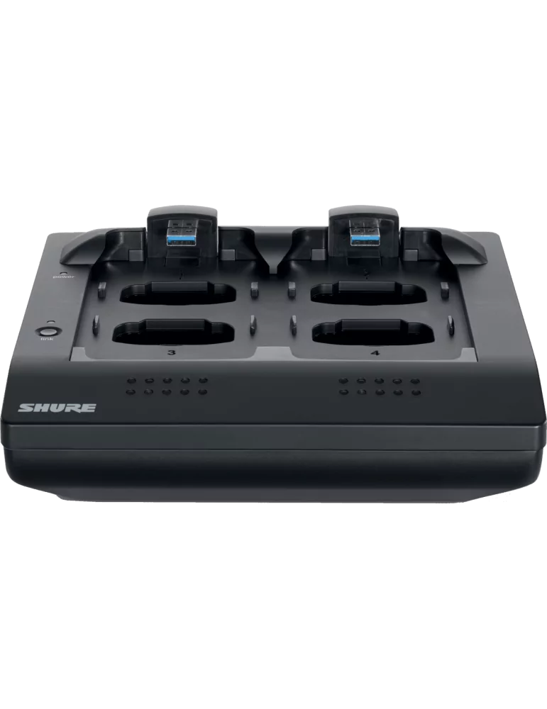  SHURE MXWNCS4 NETWORK CHARGING STATION - Network charger 4 slots|MusicGoodDeal 