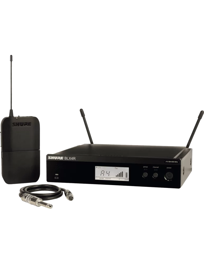 SHURE BLX14RE-M17 Rackmountable guitar kit - M17 band|MusicGoodDeal