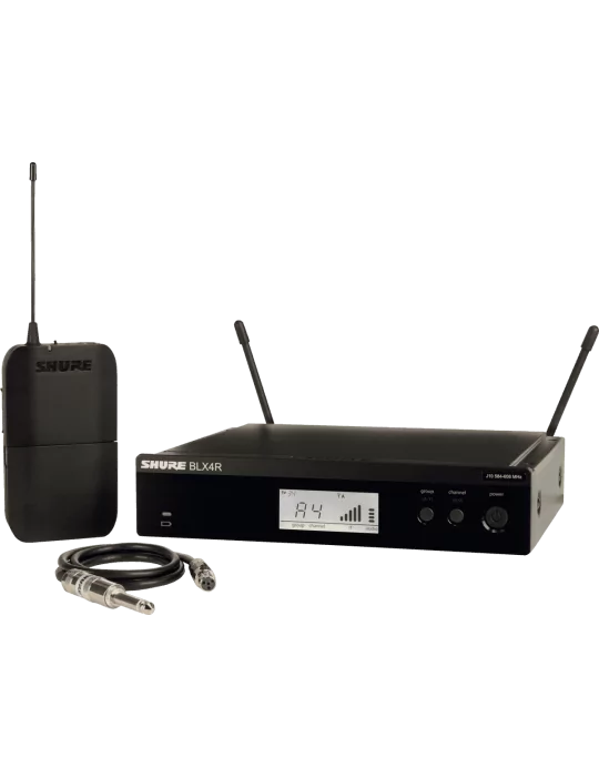SHURE BLX14RE-M17 Rackmountable guitar kit - M17 band|MusicGoodDeal