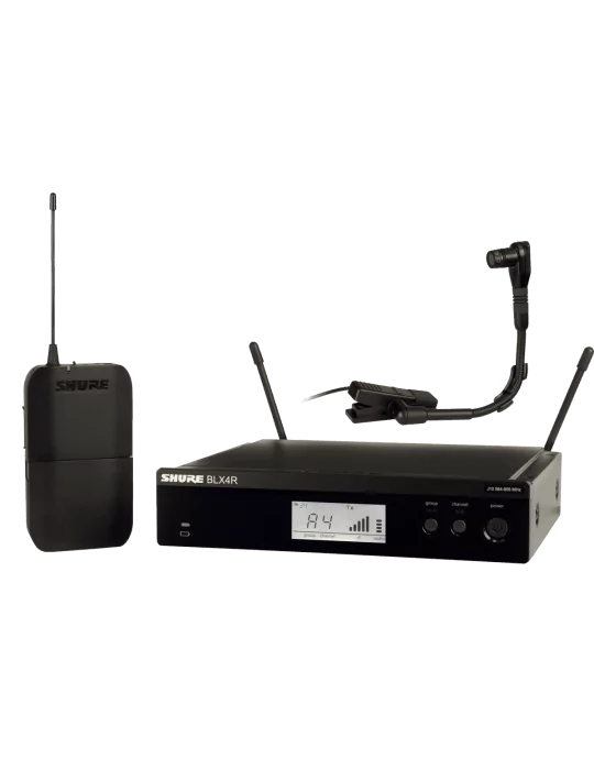  SHURE BLX14RE-B98-M17 Rackmountable - WB98HC Instrument - M17 Band|MusicGoodDeal 