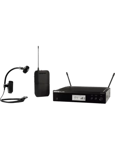  SHURE BLX14RE-PGA98H-M17 Complete rackable - PGA98H Instrument - M17 Band|MusicGoodDeal 