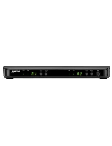  SHURE BLX88E-M17 Receiver - Dual - M17 Band - 662 to 686 MHz|MusicGoodDeal 