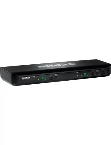  SHURE BLX88E-M17 Receiver - Dual - M17 Band - 662 to 686 MHz|MusicGoodDeal  2