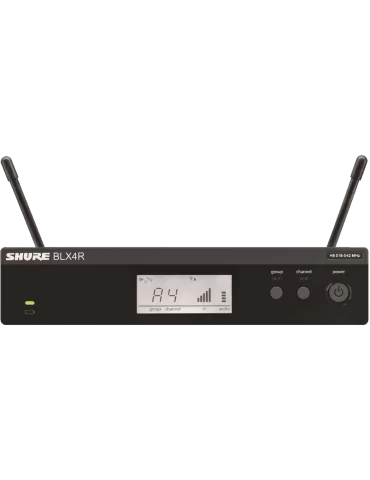  SHURE BLX4RE-M17 Receiver - Rackable - M17 Band - 662 to 686MHz|MusicGoodDeal 