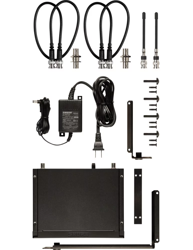  SHURE BLX4RE-M17 Receptor - Enrackable - Banda M17 - 662 a 686MHz|MusicGoodDeal 