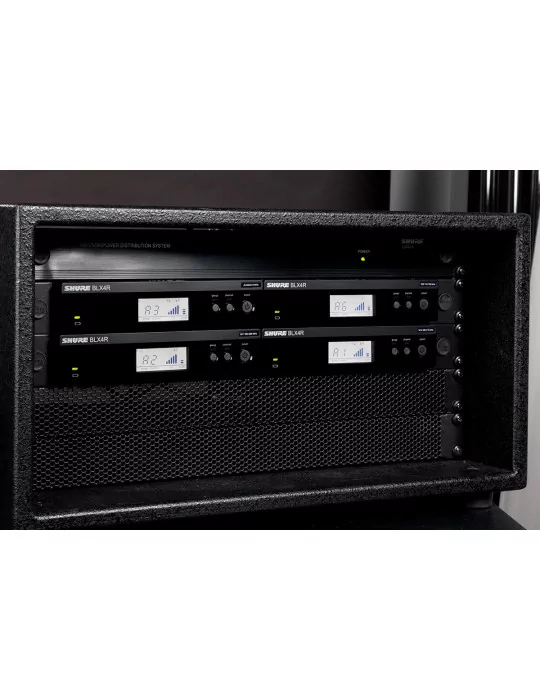  SHURE BLX4RE-M17 Receptor - Enrackable - Banda M17 - 662 a 686MHz|MusicGoodDeal 