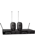  SHURE SLXD14DE-L56 Sistema doble completo - Sistema doble de bolsillo - Banda L56 - 650 - 694 MHz|MusicGoodDeal 