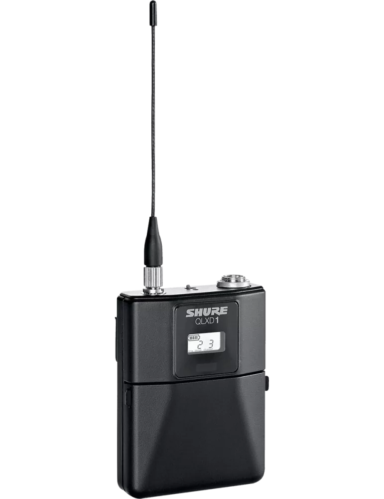 SHURE QLXD1-H51 Belt transmitter -534 to 598 MHz|MusicGoodDeal