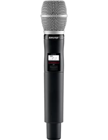  SHURE QLXD2-86-H51 Emisor de mano - SM86 - Banda H51 - 534 a 598 MHz|MusicGoodDeal 