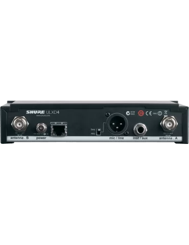  SHURE ULXD4E-G51 Receiver - Single - G51 Band - 470 to 534 MHz|MusicGoodDeal  2