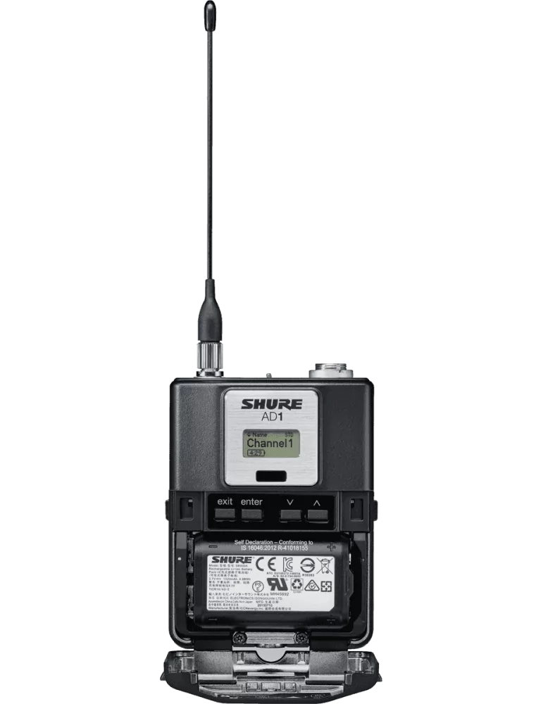 SHURE AD1LEMO3-G56 AD Series Transmitter 470-636 MHz|MusicGoodDeal