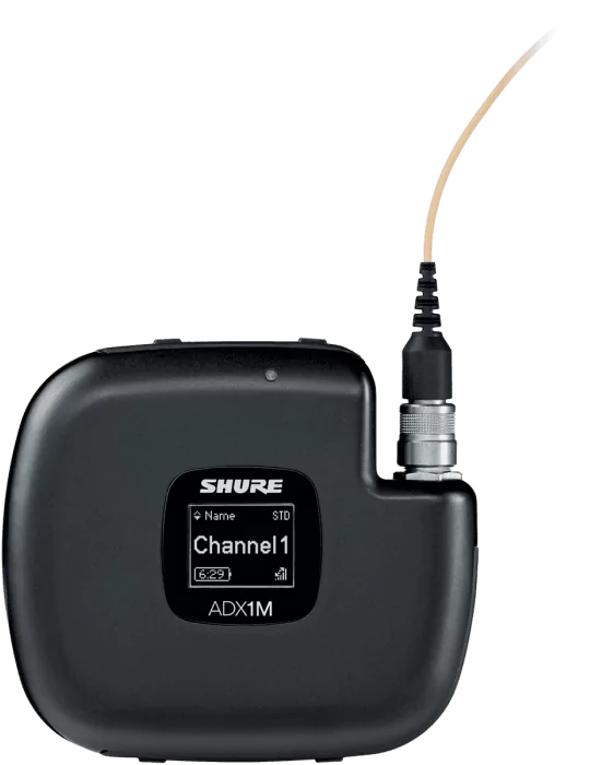 SHURE ADX1M-G56 ADX Series Belt Transmitter 470-636 MHz|MusicGoodDeal