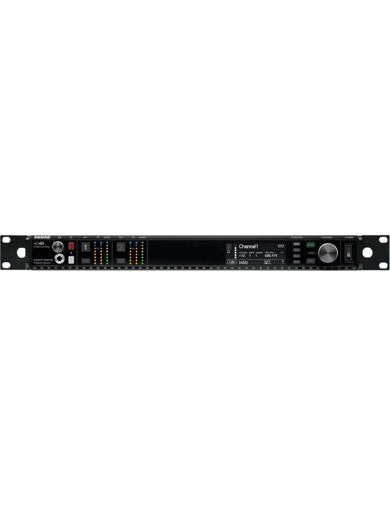  SHURE AD4DE-B Receiver - Dual AD Receiver - 606-694 MHz|MusicGoodDeal 
