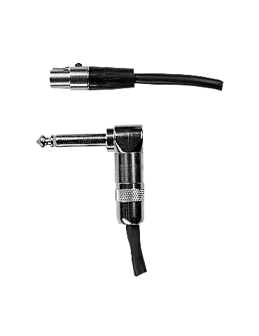  SHURE WA304 Transmitter Accessories - TQG-Jack cable, angled 6.35mm|MusicGoodDeal 