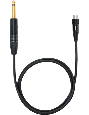  SHURE WA305 Accesorios para transmisores - Cable de bloqueo TQG-Jack de 6,35 mm|MusicGoodDeal 