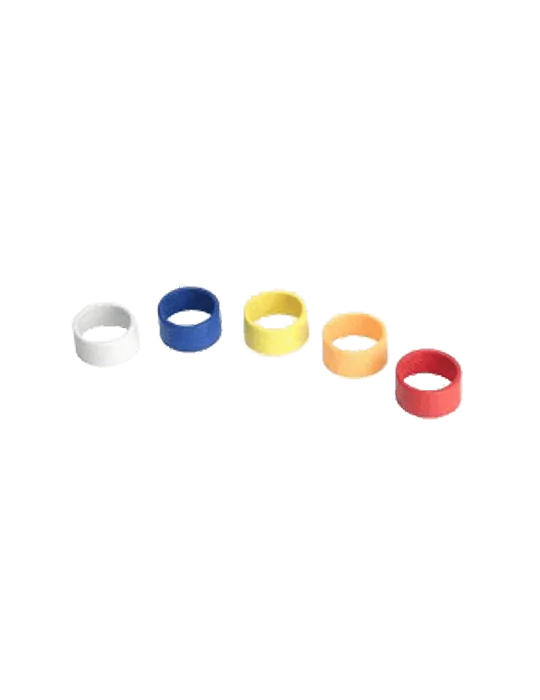 SHURE WA615M Transmitter Accessories - 5 SLX2 / ULX2 Color Rings|MusicGoodDeal 