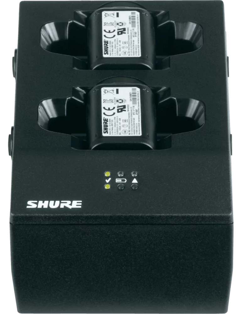  SHURE SBC200-E Chargers - Two slot charger dock|MusicGoodDeal 