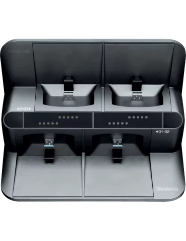  SHURE SBC450-E Chargers - 4-bay charger for ULXD6 / ULXD8|MusicGoodDeal 