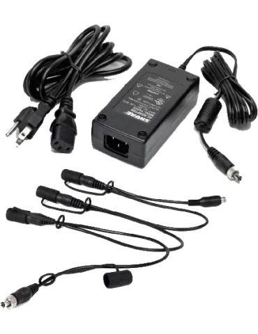  SHURE PS124 Power Supplies - Power Supply 4 BLX4-SLX4-QLXD4-P2T-P3T|MusicGoodDeal 