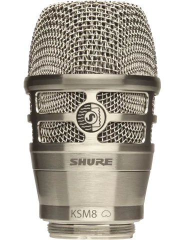  SHURE RPW170 HF handheld head KSM8 Nickel|MusicGoodDeal 
