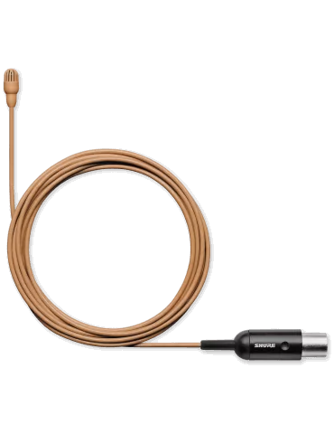  SHURE TL47C-O-MTQG Modelo TL47 - Corbata Omni Low Sense MTQG Marrón|MusicGoodDeal 