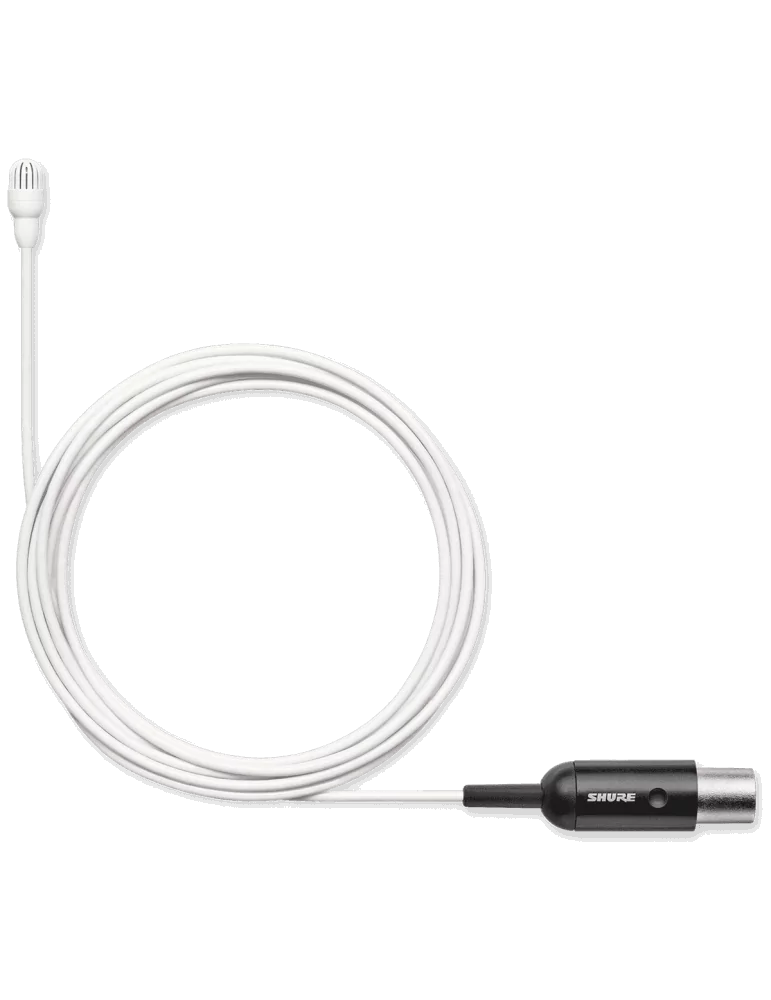  SHURE TL47W-O-MTQG Modelo TL47 - Corbata Omni Low Sense. MTQG Blanco|MusicGoodDeal 