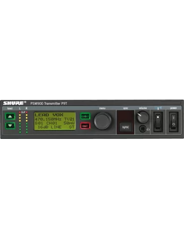  SHURE P9TE-L6E Transmitter - PSM900 Transmitter - 656 to 692 Mhz|MusicGoodDeal 