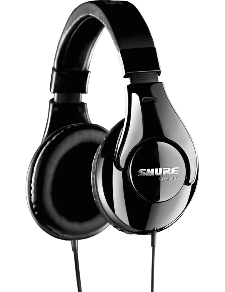  SHURE SRH240A-BK Closed Nomad|MusicGoodDeal 