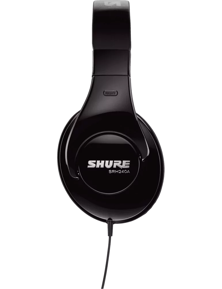  SHURE SRH240A-BK Closed Nomad|MusicGoodDeal 