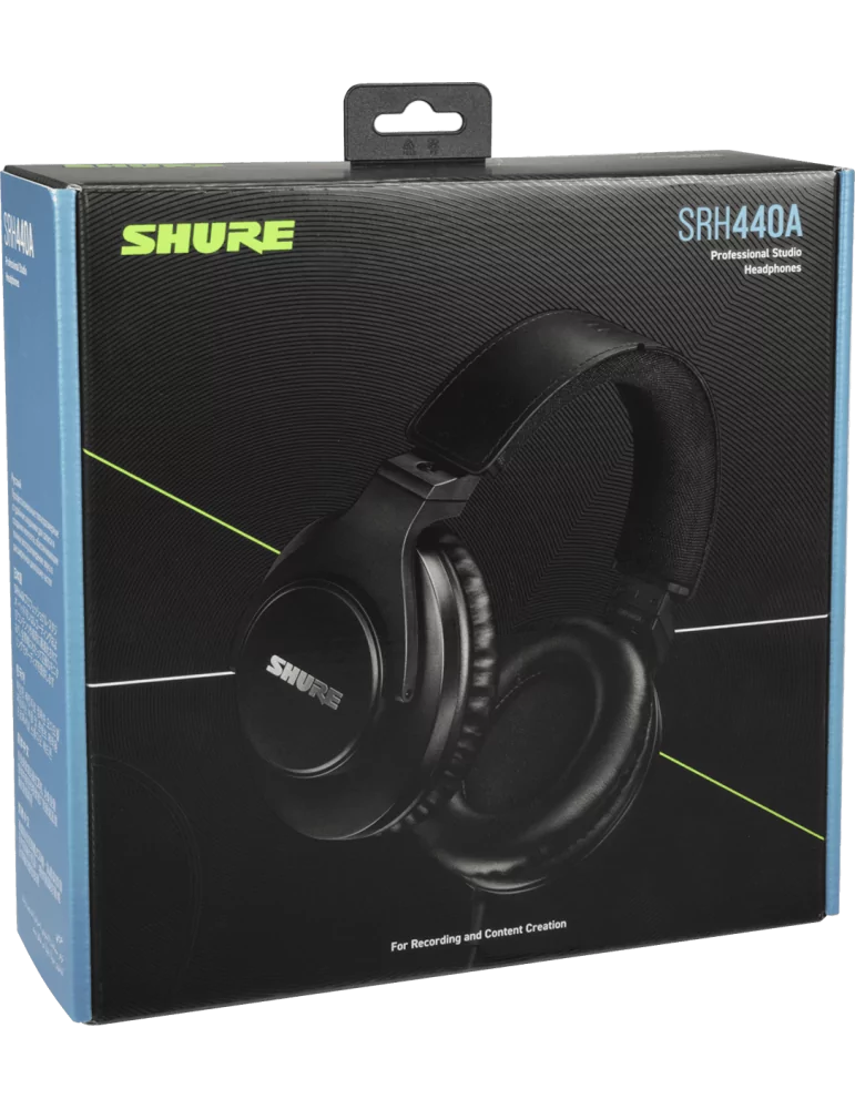  SHURE SRH440A-EFS Auriculares profesionales cerrados de estudio|MusicGoodDeal 