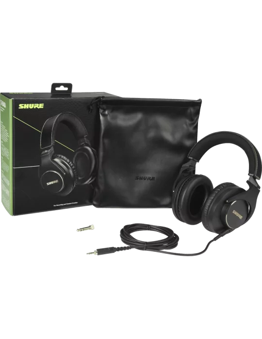  SHURE SRH840A-EFS SRH840A black pro monitor headphones|MusicGoodDeal 