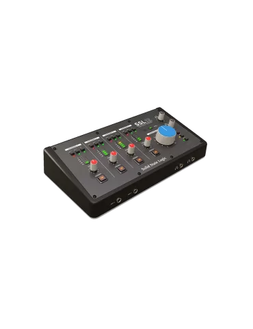  SOLID STATE LOGIC SSL12 USB-C - 4 micrófonos/línea, 2 instrumentos, 4 salidas, MIDI, ADAT|MusicGoodDeal 