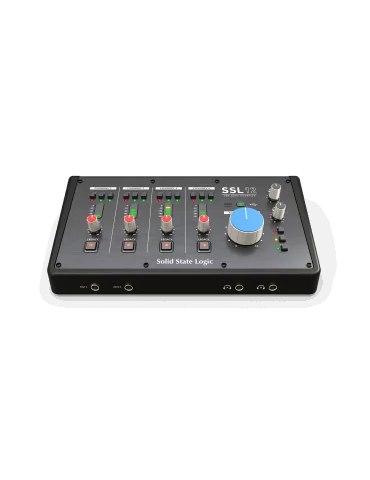  SOLID STATE LOGIC SSL12 USB-C - 4 micrófonos/línea, 2 instrumentos, 4 salidas, MIDI, ADAT|MusicGoodDeal  2