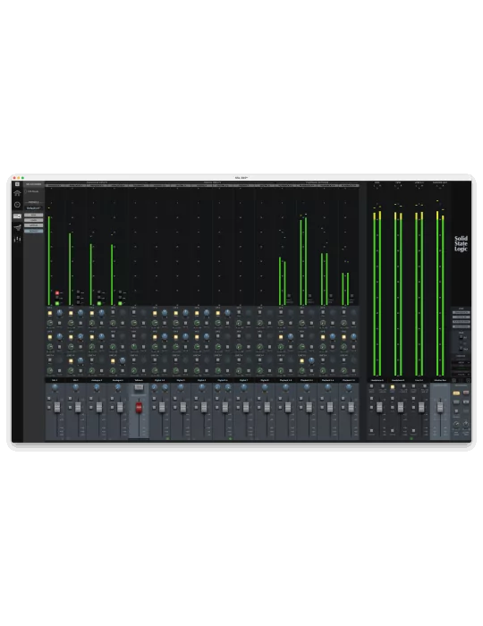 SOLID STATE LOGIC SSL12 USB-C - 4 micrófonos/línea, 2 instrumentos, 4 salidas, MIDI, ADAT|MusicGoodDeal 