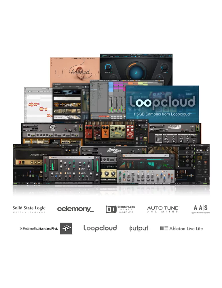  SOLID STATE LOGIC SSL12 USB-C - 4 micrófonos/línea, 2 instrumentos, 4 salidas, MIDI, ADAT|MusicGoodDeal 