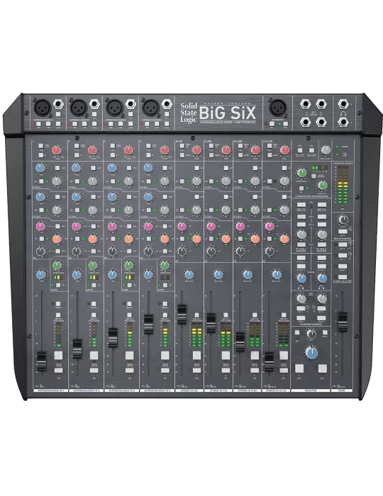  SOLID STATE LOGIC BIG-SIX Analógico - 16 canales analógicos + USB 2x 16 canales|MusicGoodDeal 