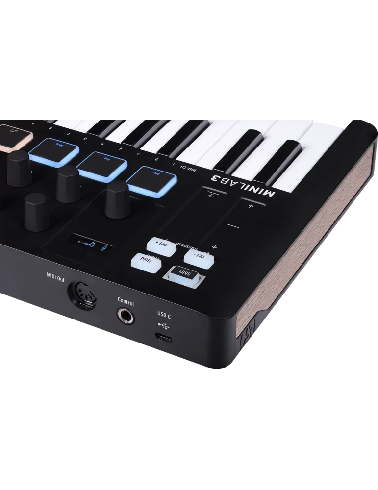  ARTURIA MiniLab MK3 Master Keyboard black|MusicGoodDeal 