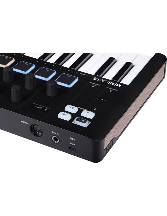 ARTURIA MiniLab MK3 Master Keyboard black|MusicGoodDeal 