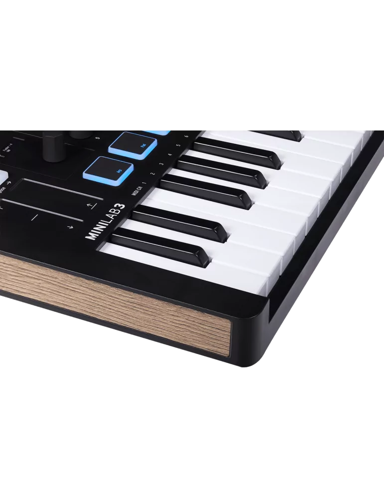  ARTURIA MiniLab MK3 Master Keyboard black|MusicGoodDeal 