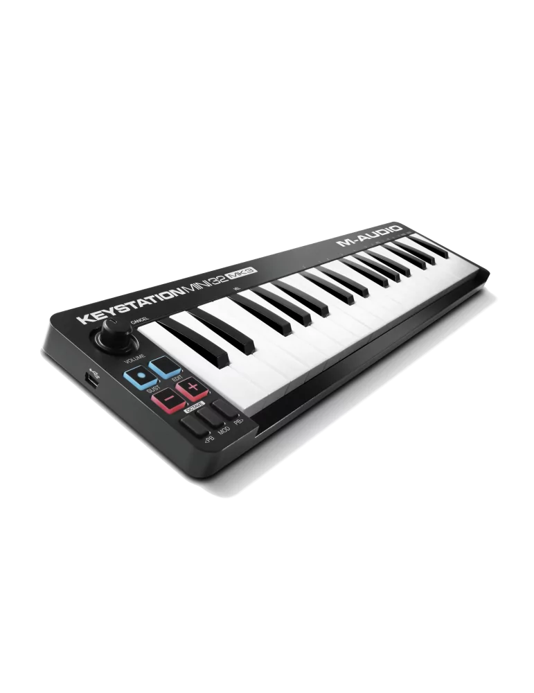  M-AUDIO KEYSTATIONMINI32MK3 USB MIDI 32 mini notes|MusicGoodDeal 