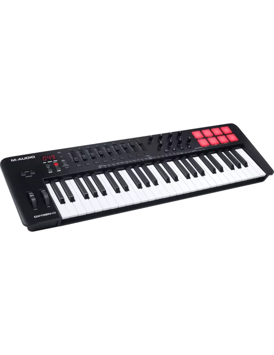  M-AUDIO OXYGEN 49V USB-Midi 49 notes 8 pads/pots/faders|MusicGoodDeal 