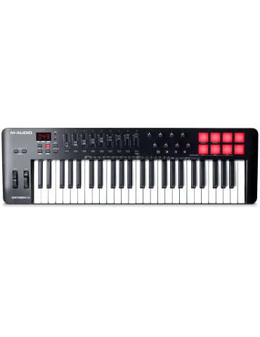  M-AUDIO OXYGEN 49V USB-Midi 49 notes 8 pads/pots/faders|MusicGoodDeal  2