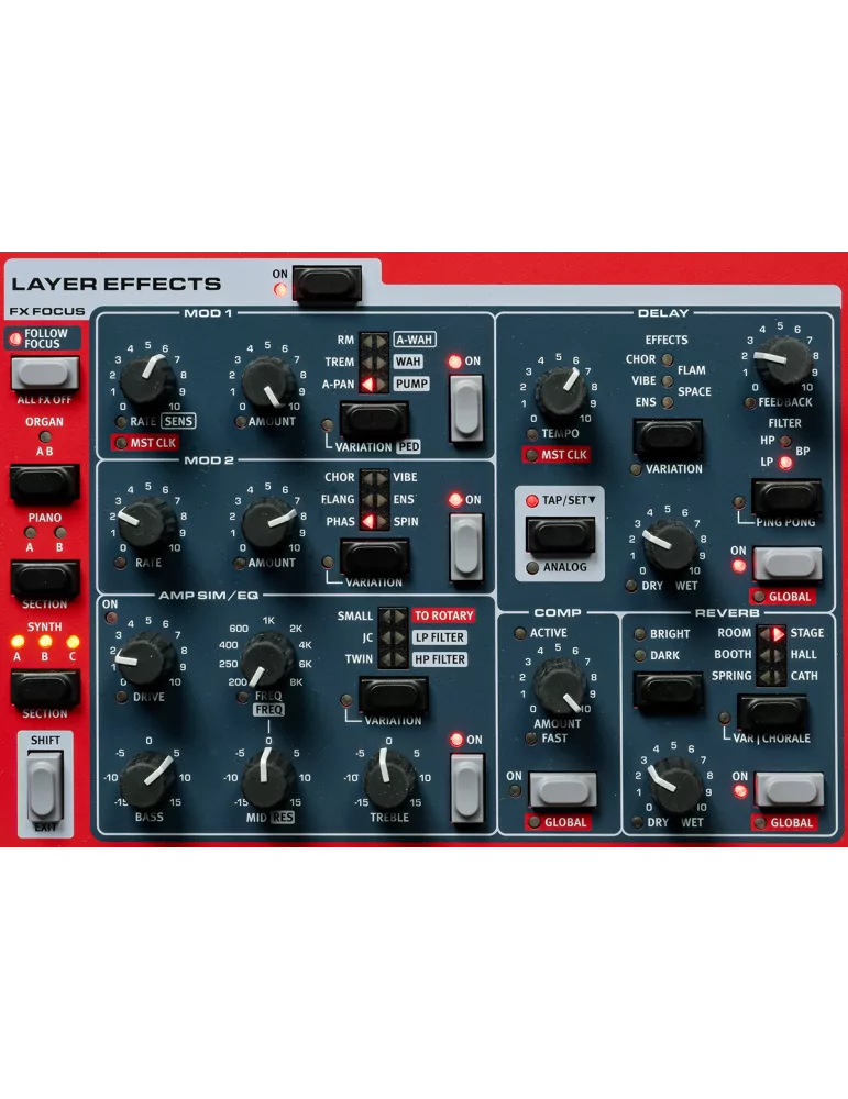 NORD Stage 4 73 Notas heavy touch |Musicgooddeal