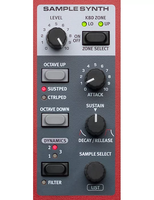 NORD NE6D-73 73 notas semiponderadas en cascada|MusicGoodDeal