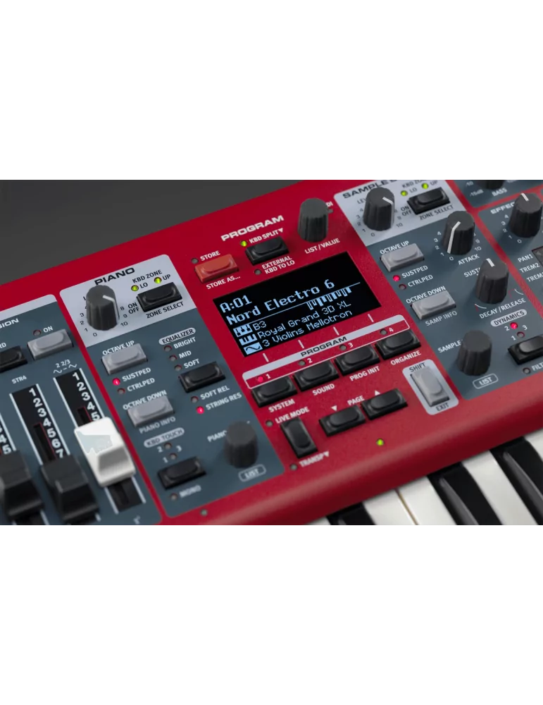 NORD NE6D-73 73 notas semiponderadas en cascada|MusicGoodDeal