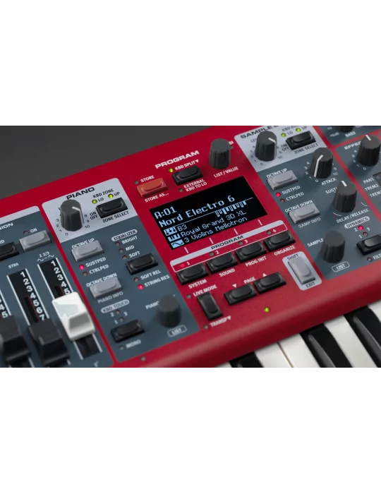 NORD NE6D-73 73 notas semiponderadas en cascada|MusicGoodDeal